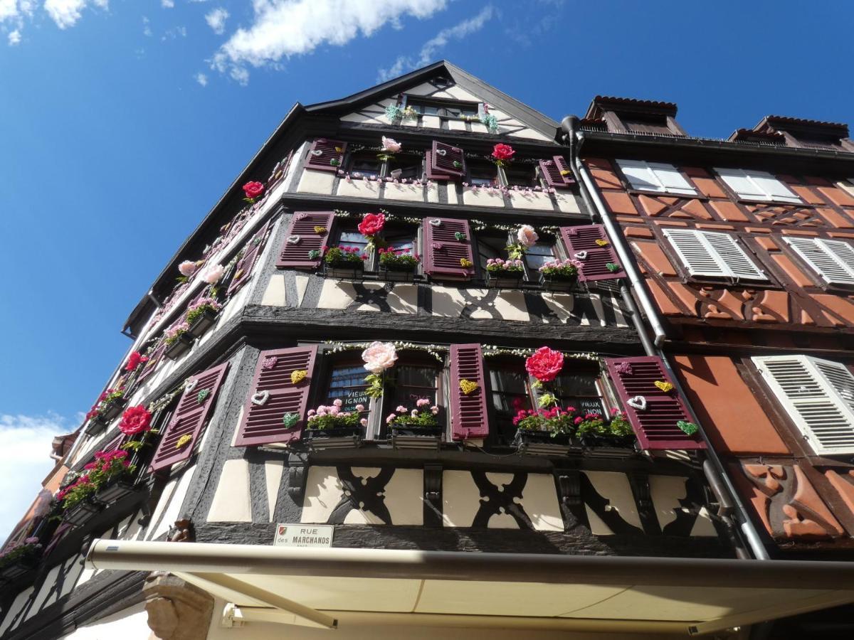 Gite Les Combles Du Bonheur コルマール エクステリア 写真